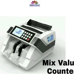 DRMS STORE Mix Value Note Counting Machine Heavy Duty with Fake Note Detection and Updated for All Notes 10,20,50,100,200,500,2000 Note Counting Machine image 2