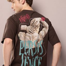 Kook N Keech Graphic Printed Drop-Shoulder Sleeves Oversized T-shirt-picture-8