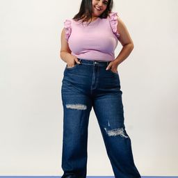 FREAKINS Women Blue Straight Fit High-Rise Highly Distressed Ripped Pure Cotton Jeans-image-28