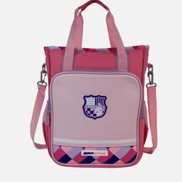 Little Surprise Box LLP Unisex Kids Pink & Blue Colourblocked Backpack-8