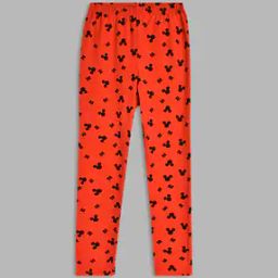 blue giraffe Cartoon Leggings with Elasticated Waist-picture-3