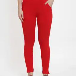 Basic Leggings with Elasticated Waist-image-38