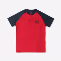 EPP Colourblock Henley T-Shirt-49