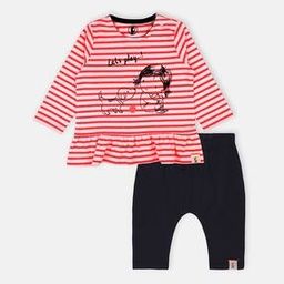 Graphic Print Organic Cotton Top & Pant Set-image-45