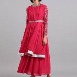 Wishful Anarkali Kurta with Attached Dupatta-image-31