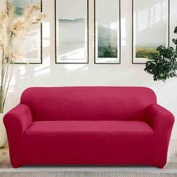 3 Seater Rectangular Shaped Sofa Cover-22