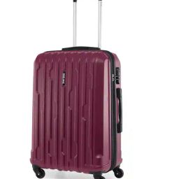stony brook by nasher miles Striped Large Trolley Bag with Number Lock image 1