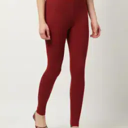 Ankle-Length Leggings with Elasticated Waist-picture-25