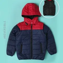 wotnot by azorte Zip-Front Reversible Puffer Jacket-picture-12