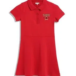 tommy hilfiger Girls Embroidery Skater Dress-picture-18