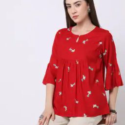 Women Printed Relaxed Fit Top-17