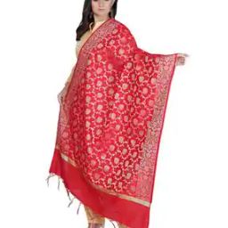 Embellished Dupatta with Tassels-picture-19