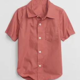 Cotton Spread Collar Shirt-image-68