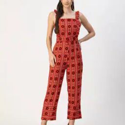 Printed Jumpsuit with Insert Pockets-picture-40