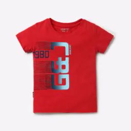 Brand Print Crew-Neck T-shirt-picture-19