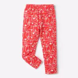 Printed Leggings with Elasticated Waistband-10