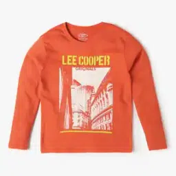 Boys Printed Relaxed Fit Crew-Neck T-Shirt-picture-53