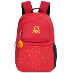 Men Printed Backpack with Adjustable Strap-15