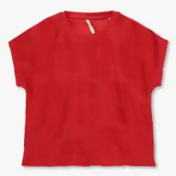 Girls Floral Pattern Regular Fit Crew-Neck T-Shirt-image-29