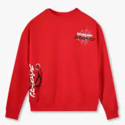 Boys Spiderman Print Regular Fit Sweatshirt-image-98