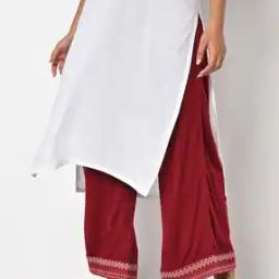 Pants with Elasticated Waistband-image-34