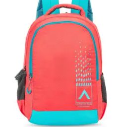 Graphic Print Back Pack with Zip-Closure-23
