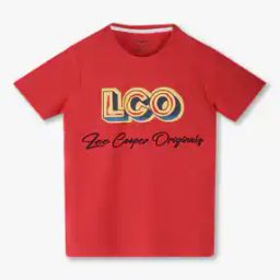 Boys Logo Print Regular Fit Round-Neck T-Shirt-image-68