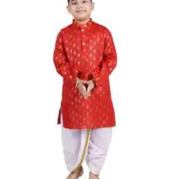 Boys Kurta Dhoti Set-image-56