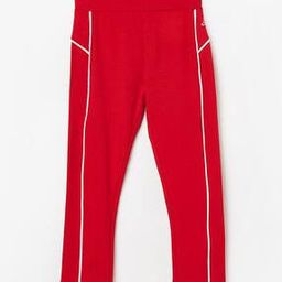 Girl Ankle-Length Leggings with Elasticated Waist-image-3