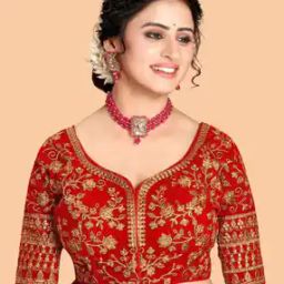 Women Embroidered Front-Open Blouse-image-98