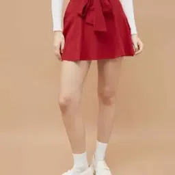 ginger by lifestyle Straight Mini Skirt-picture-17