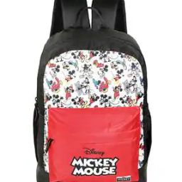 Mickey Mouse Print Travel Backpack-image-98