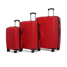 Men Pack of 3 Trolley Bags with Number Lock-9