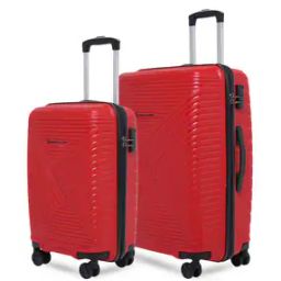 Men Pack of 2 Trolley Bags with Number Lock-42