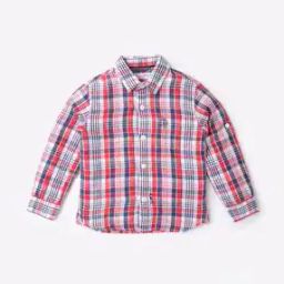 Checked Shirt with Patch Pocket-image-28