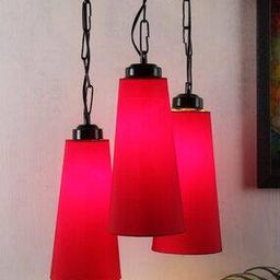 Conical Cotton Cluster Hanging Lamp-picture-23