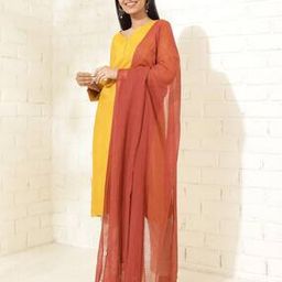 Women Woven Dupatta with Tassels-picture-21