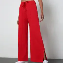 Wide Track Pants with Insert Pockets-picture-43