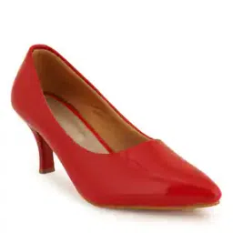 Pointed-Toe Kitten Heeled Shoes-13