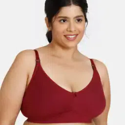 Non-Padded Non-Wired Full Coverage Bra-image-53