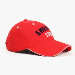 Baseball Cap with Embroidered Typography-image-65