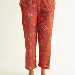 ancestry Floral Print Pants-picture-42