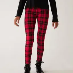 Full-Length Checked Leggings-picture-53