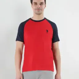 Crew-Neck T-Shirt with Raglan Sleeves-picture-39