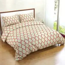 Printed Zippered Duvet Cover-image-99
