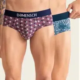 Pack of 2 Micro Print Briefs-image-2