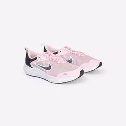 Logo Print Lace-Up Running Shoes-image-21
