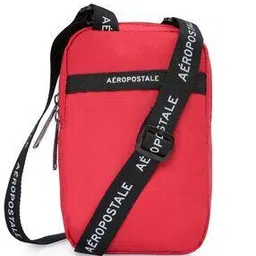 Typographic Cross Body Bag with Adjustable Strap-image-22