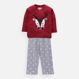 Graphic Lounge Pants & Top Set-image-38