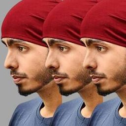 Men Pack of 3 Cotton Head Wraps-image-90